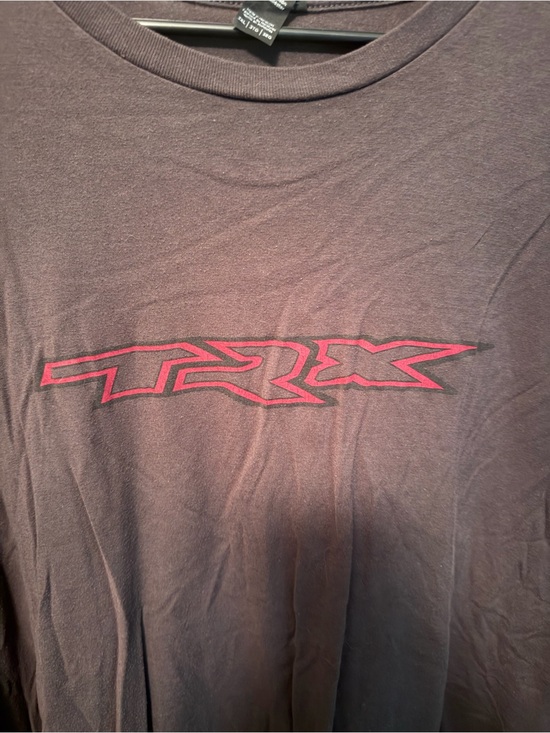 Perfect blend district Other - TRX Logo Graphic Tee in Black with Red Accent